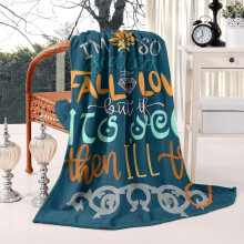 Flanellen deken 50x60 inch voor behaaglijk comfort en als beterschapscadeau