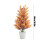 Artificial Cedar Tree Realistic Foliage 6ft with White Pot 3