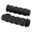 Motorcycle Hand Grips Black Rubber 1 inch 1