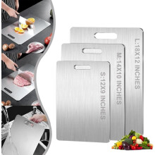 Planche à découper en titane de qualité alimentaire 14 x 10 pouces