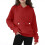 Women's Pullover Hoodie Long Sleeve Loose Fit Sweatshirt 1