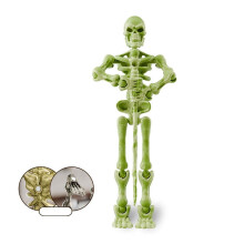 Skelett Actionfigur 3D-utskriven Posebar 7-pack