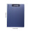 A4 File Folder Multifunctional Exam Mat Clipboard Blue 3