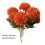 Artificial Marigold Flower Heads for Crafts 12 pcs 3
