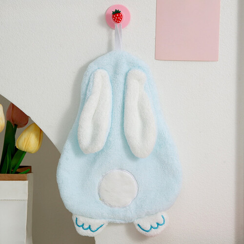 LIAMOBONDOPOLISE Rabbit Hand Towel – Cartoon Easter 1
