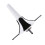 White Trumpet Tripod Stand with Detachable Metal Bracket 1
