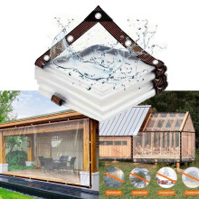 Outdoor Rain Cover Waterproof Clear Plastic for Decking