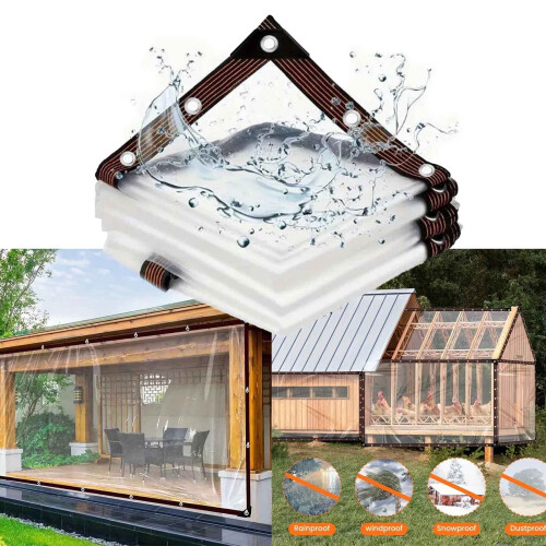 Outdoor Rain Cover Waterproof Clear Plastic Under 10