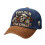 Vintage distressed baseball cap men embroidered biker 1