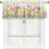 Spring Tulip Lavender Kitchen Curtain Valance 54x18 Rod 1