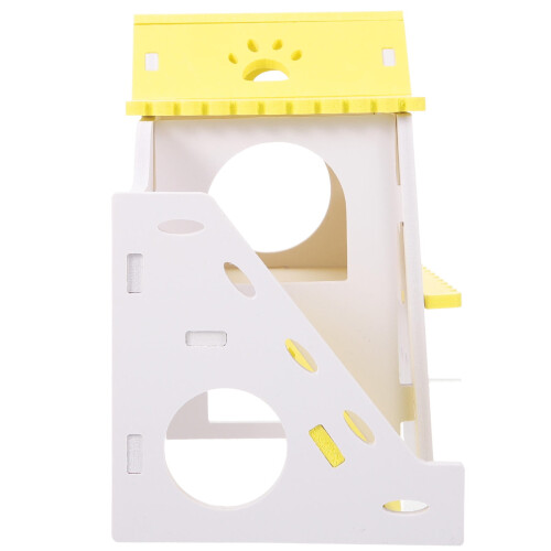 MUSEYA Hamster House Hideout PVC Decorative Toy 1 Piece 2