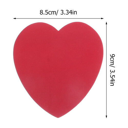Colored Heart Cutouts Set Assorted Colors 50 pcs 1