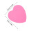 Colored Heart Cutouts Set Assorted Colors 50 pcs 6