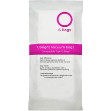 HEPA Vacuum Bags for Upright Vacuums 6 Pack