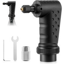 Right Angle Attachment for Rotary Tool with Fixed Shaft