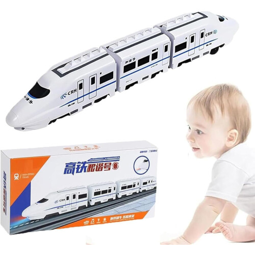 Chain-Linked Train Toy Rechargeable with Lights and Sound