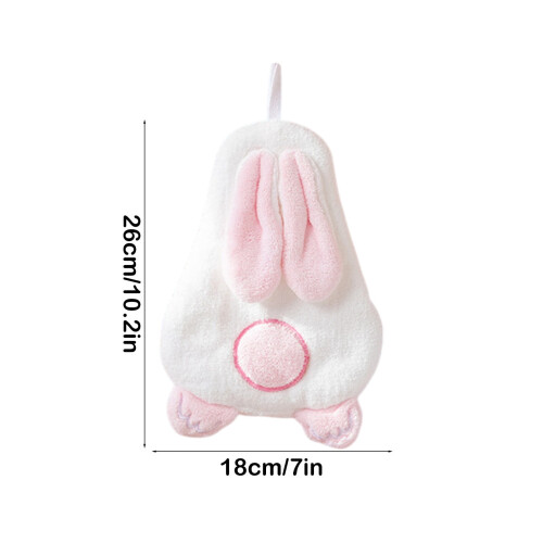 Rabbit Hand Towel Cartoon Easter Design 1 Pack 2