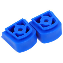 Roller Skate Brake Parts Rubber Sky Blue 2PCS
