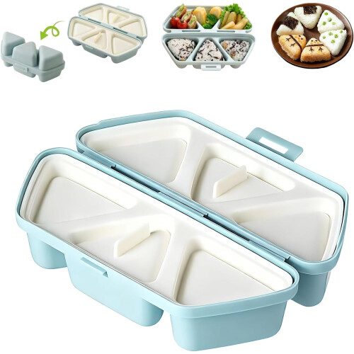 三角饭团模具 防粘易脱模 6件套