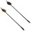 TINKSKY Wooden Throwing Arrows Set 2 Pieces 4