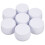 Candle Jars White Belly Storage 9 pcs 8 x 5.5 cm 1