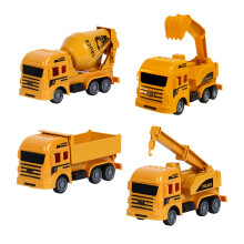Construction Vehicles Playset Educational Toy 17 Pieces