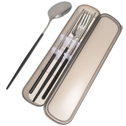 Stainless Steel Portable Cutlery Set 1 Set 2