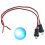 Blue Flashing Dummy Car Alarm LED Light 2 pcs 2