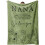 Flannel Throw Blanket Soft Grass Green 50x60 inches 1