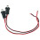 Blue Flashing Dummy Car Alarm LED Light 2 pcs 3
