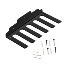 Barbell Rack Wall Mount with 6 Hooks