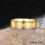 Men's Titanium Wedding Band Roman Digital Style 5