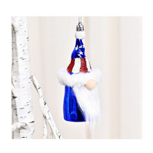 Bambola di peluche gnomo patriottico, confezione da 1