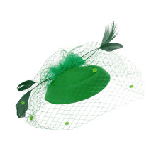 Bandeau bibi vert pour femme (1 pièce)