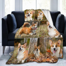 Couverture en flanelle personnalisée avec photo et texte, 40 x 50 pouces