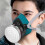 Protective Mask Reusable Air Purifying Respirator with 1