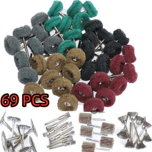 Rotary Tool Brush and Wheel Set 69 pcs