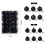 Silver Shatterproof Christmas Ornaments Set 48PCS 2