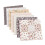 Cotton Print Fabric Squares 9.84"x9.84" 7-Pack 1