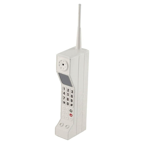 Retro Cordless Telephone Handset Vintage Mockup Prop