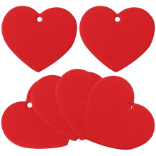 Heart-Shaped Love Tags Paper Craft 300 pcs
