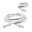 CAT6 Ethernet Cable Copper White 1 Set 1