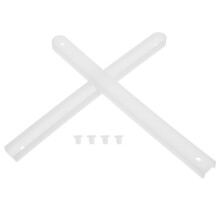 Unbranded Bottom-Mount Drawer Glides Plastic 1 Set
