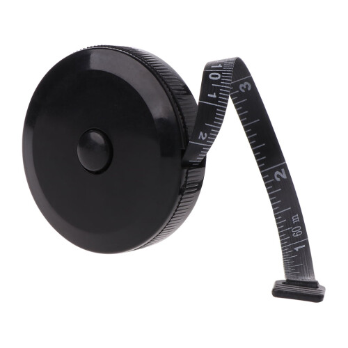 Retractable Tape Measure 1.5m Flexible Plastic