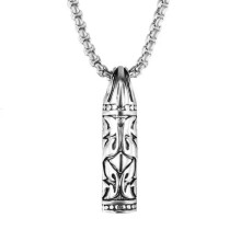 Star of David pendant necklace stainless steel silver