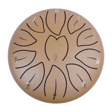 Steel Tongue Drum 6 Inch 11 Note for Garden Kids Outdoor Use