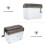 Supvox Compact Shredder Plastic Black 1 Set 3