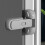 Childproof Refrigerator Door Lock Grey 1 Pack 1