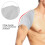 Gold Fleece Shoulder Support Brace Double Warm Protective 1 6