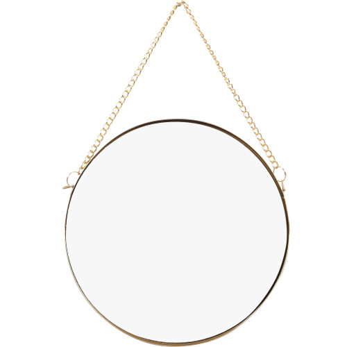Wall-Mounted Round Bathroom Mirror